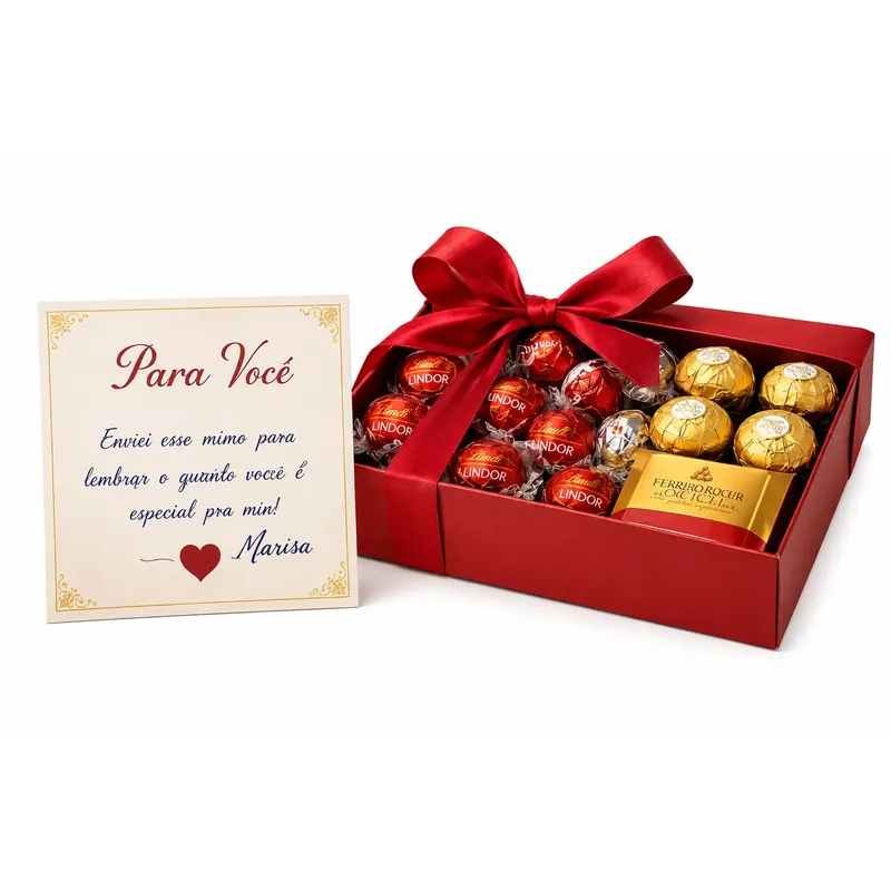 Caixinha Lindt & Ferrero