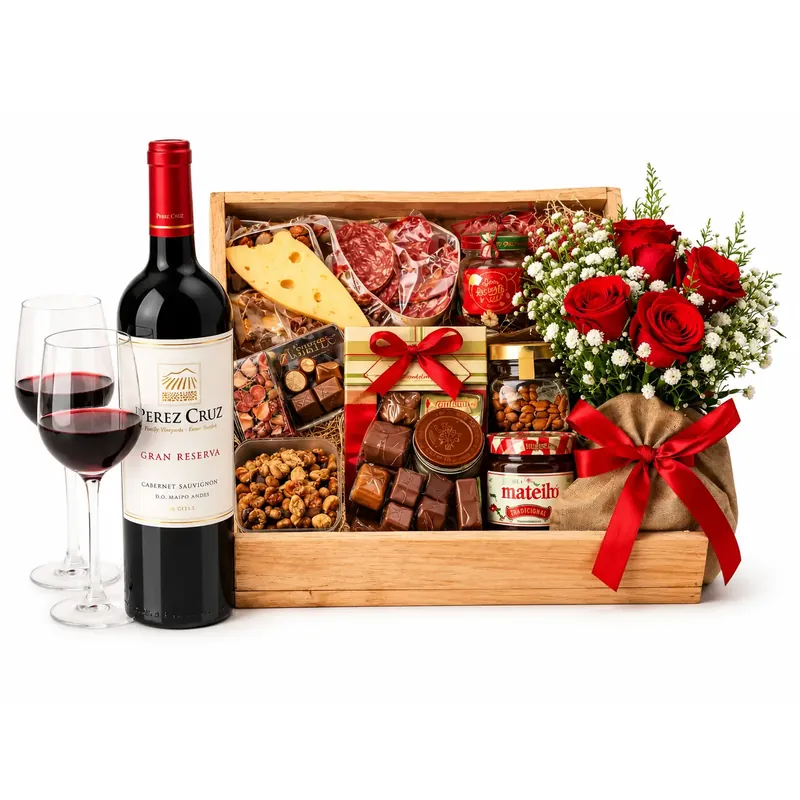 Kit Vinho & Taças